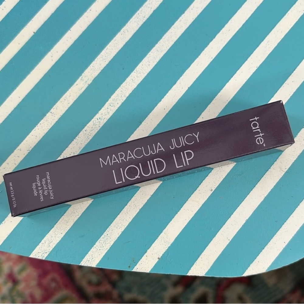 Tarte Maracuja Juicy Liquid Lip in Deep Mauve.. NIB.. never been used..